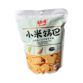 Чипсы Weika Starts с кунжутом со вкусом креветок 188г