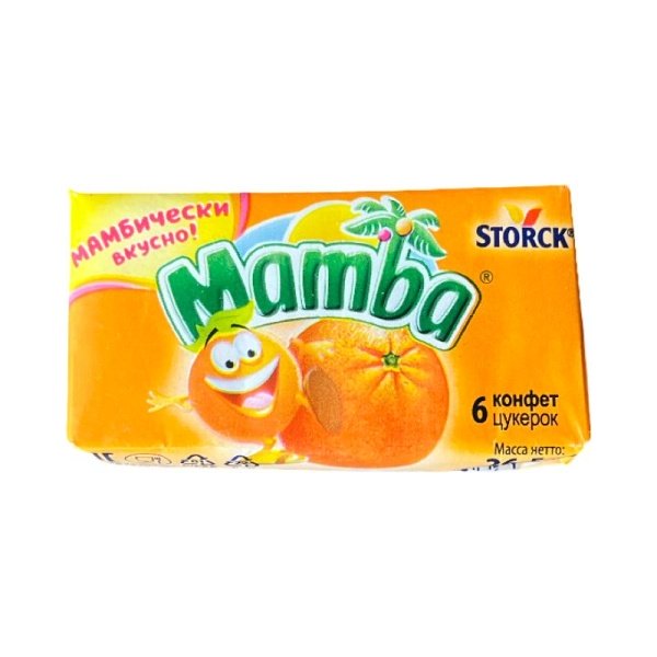 Zhevatelnye konfety Mamba 26,5g