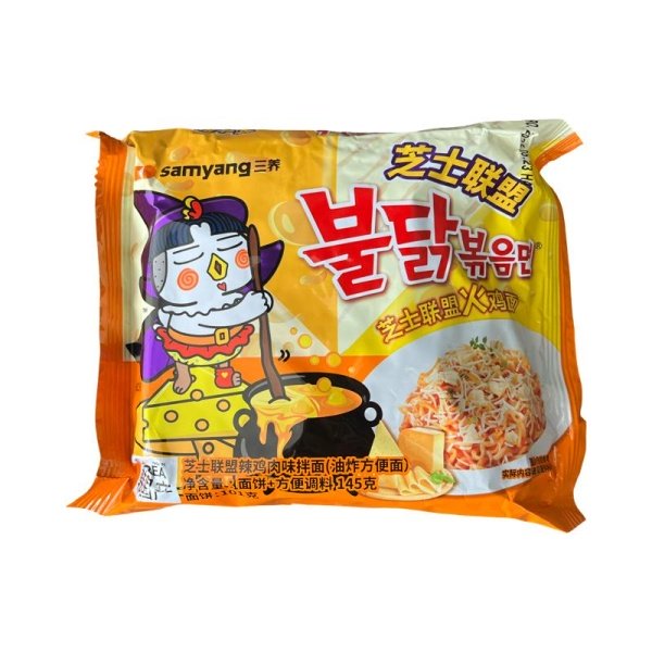 Lapsha Samyang ostraya kuritsa s syrom 140g