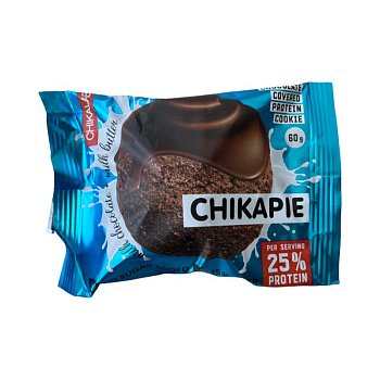 Печенье Chikalab глазированное с шоколадной начинкой 60г