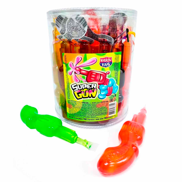 Zhidkaya konfeta Super Gun fruktovaya 85g
