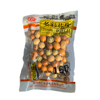 Арахис в глазури Huifengyuan микс вкусов 160г