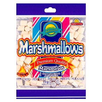 Маршмеллоу Guandy Гуанди Мини белый ванильный 75г