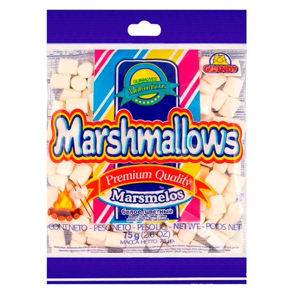 Marshmellou Guandy Guandi Mini belyy vanilnyy 75g