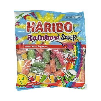 Мармелад Haribo Rainbow Fizz кислый 160г