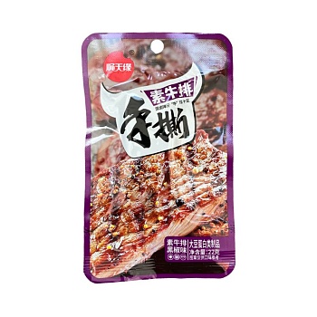 Снеки Shuntiahyuan со вкусом говяжьего стейка с перцем 22г