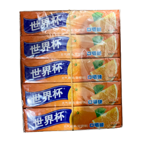 Konfety zhevatelnye World Cup Apelsin 35g