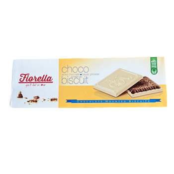 Печенье Fiorella в белом шоколаде 102г