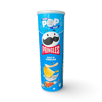 Чипсы Pringles со вкусом соли и уксуса 165г