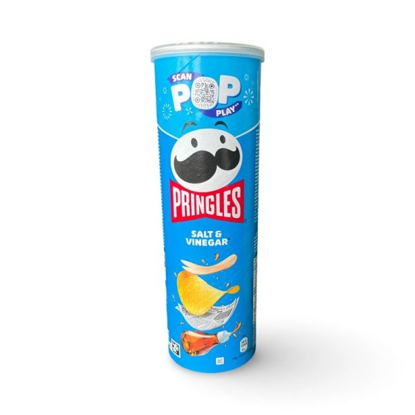 Chipsy Pringles so vkusom soli i uksusa 165g