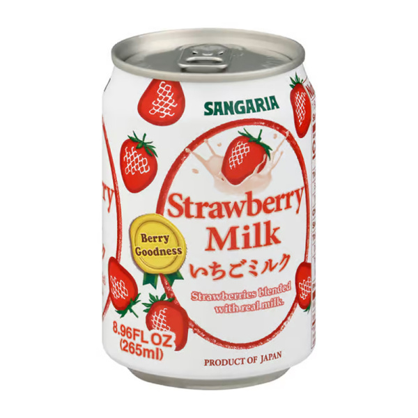 Napitok gazirovannyy Sangaria Klubnika s molokom 275ml