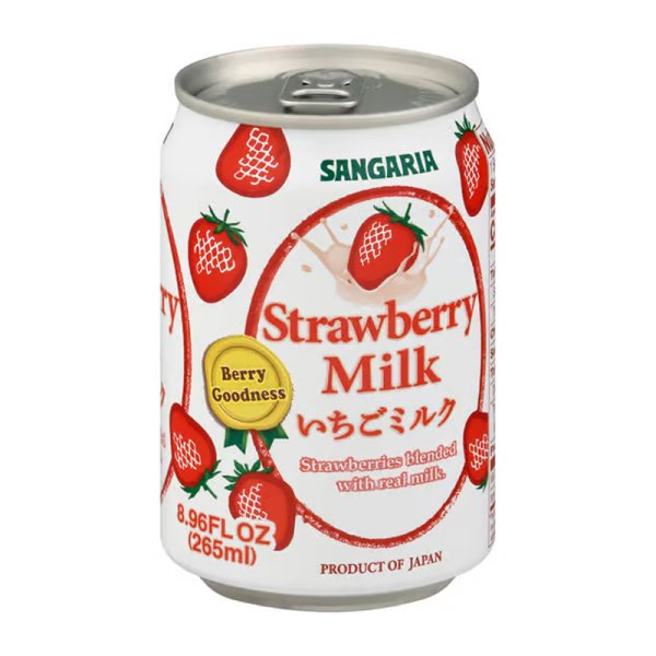 Napitok gazirovannyy Sangaria Klubnika s molokom 275ml