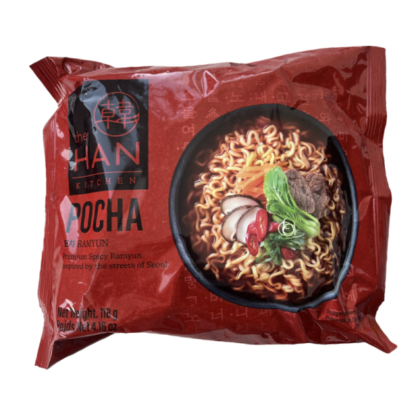 Lapsha The Han Kitchen Pocha so vkusom ostroy govyadiny 118g