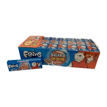 Жевательная резинка Feins кола 12,5г