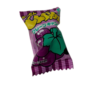 Жевательная резинка Донгури-гаму в карамели со вкусом винограда 5,4г