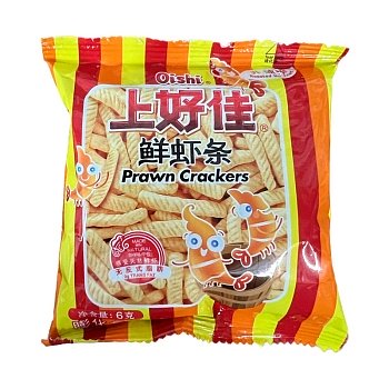 Чипсы Oishi Prawn Crackers Креветочные 6г