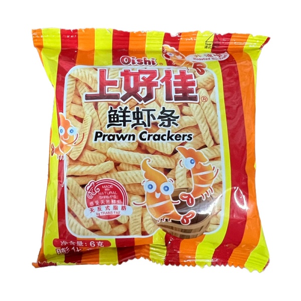 Chipsy Oishi Prawn Crackers Krevetochnye 6g