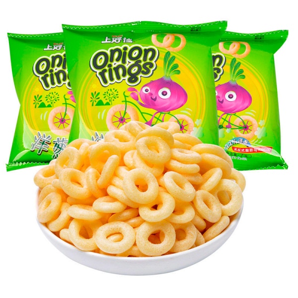 Chipsy Oishi Lukovye koltsa 6g