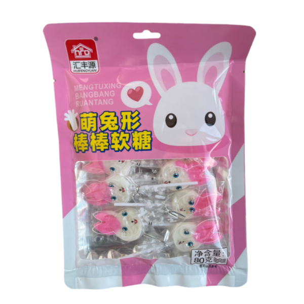 Konfety Huifengyuan kroliki 80g