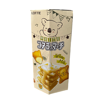 Печенье Lotte Коала Марш со вкусом молочного крема и сыра 37г