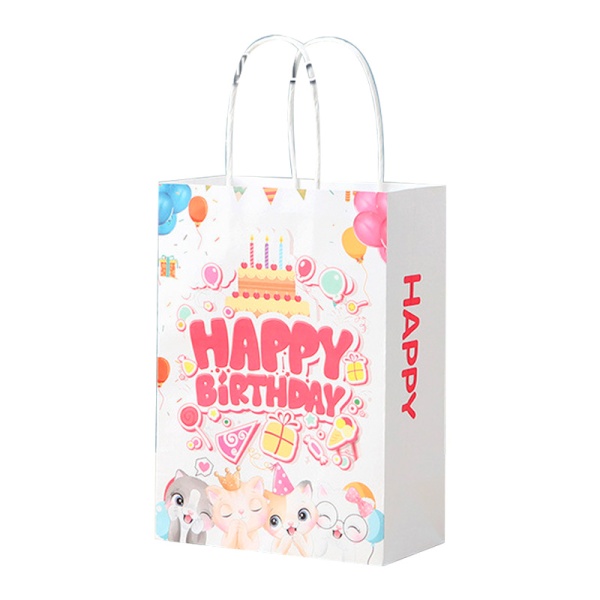 Paket podarochnyy Yokee Happy Birthday 27*21sm
