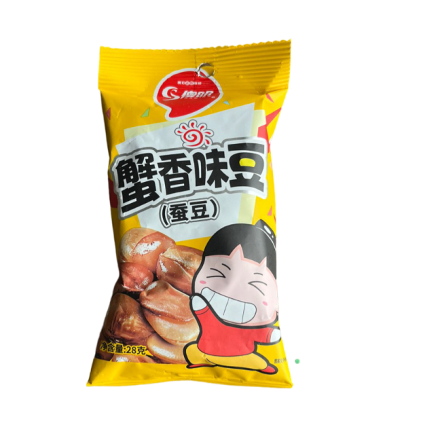 Sneki Shaming obzharennye boby so vkusom kraba 28g