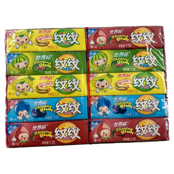 Zhevatelnaya rezinka World Cup v assortimente 12,5g