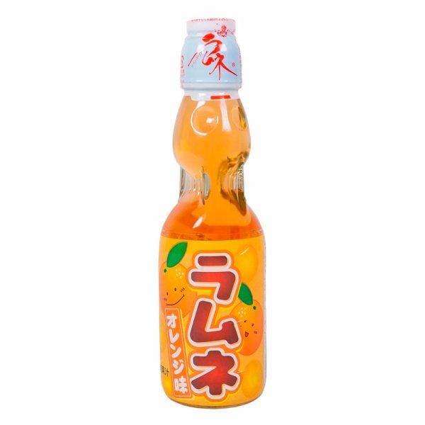 Napitok gazirovannyy Hata Kosen Ramune Ramune Apelsin 200ml