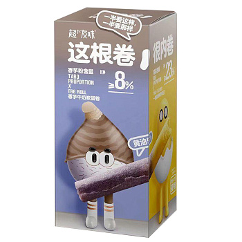 Хрустящие трубочки YoMan Egg Roll Таро 120г