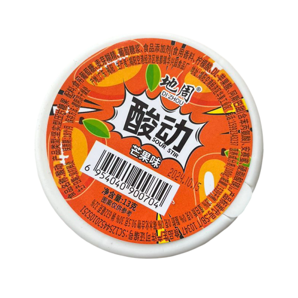 Drazhe DiZhou kislye v banochke 13g