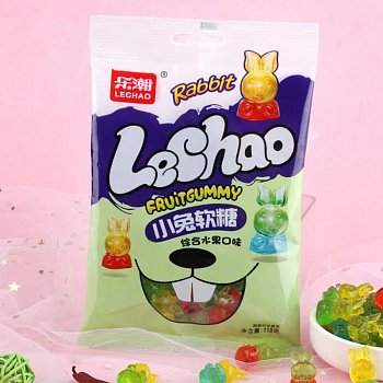 Мармеладные конфеты Lechao кролики 118г