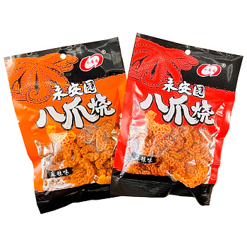 Чипсы Wing On Garden острые осьминог 42г