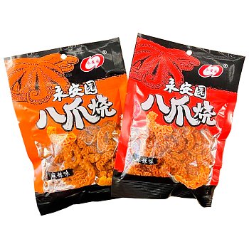 Чипсы Wing On Garden острые осьминог 42г