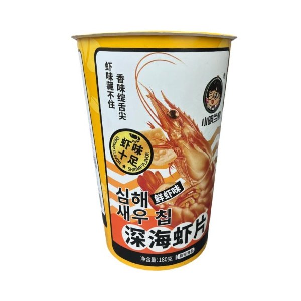 Chipsy Dangjia so vkusom krevetki 180g.