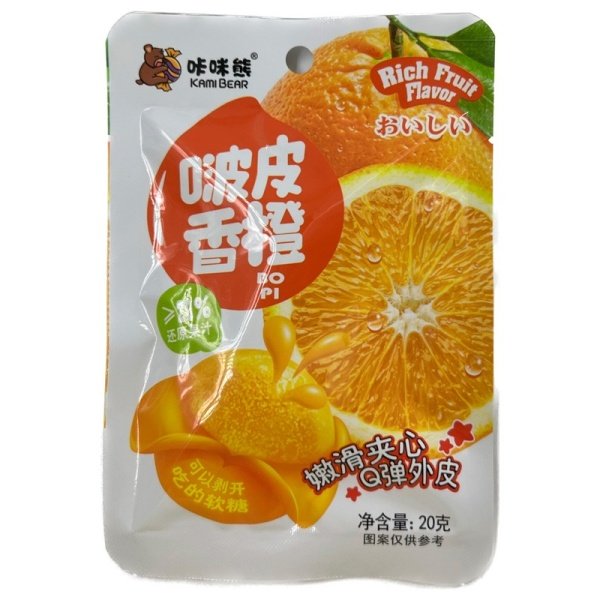 Marmelad Kami Bear Apelsin 20g