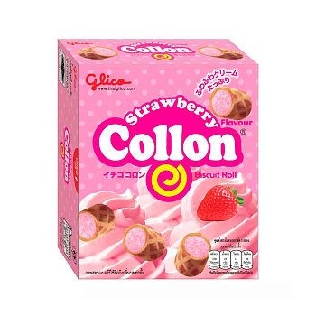 Печенье Collon Бисквитное клубничное 46г