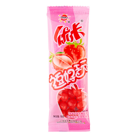 Konfety zhevatelnye Youka Fruit Flavour v assortimente 18g