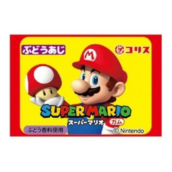 Zhevatelnaya rezinka Coris Super Mario vinograd 6g