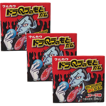 Жевательная резинка Marukawa Дракула вкус колы 13г