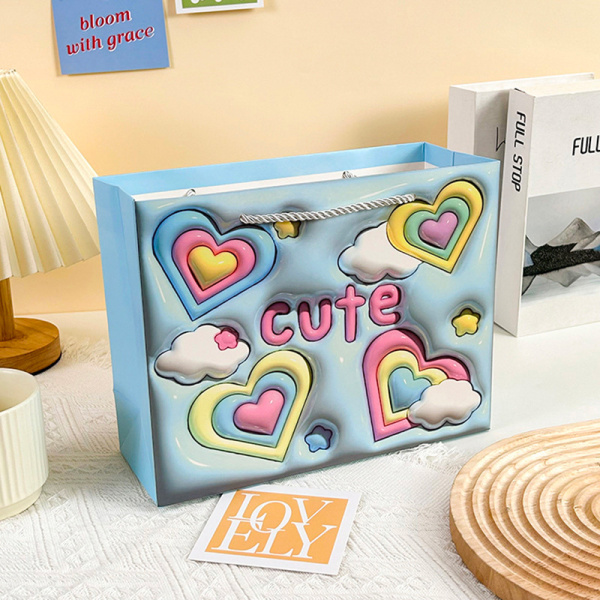 Paket podarochnyy Yokee Love 19,5*14sm