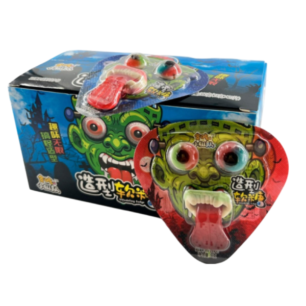 Marmelad Modeling Fudge Zombi glaza rot 18g_2