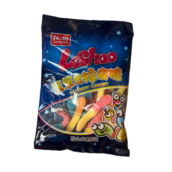 Zhevatelnye konfety Lechao Star gusenitsy 118g