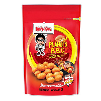 Арахис Koh-Kae обжаренный со вкусом сычуаньского пряного соуса барбекю 90г