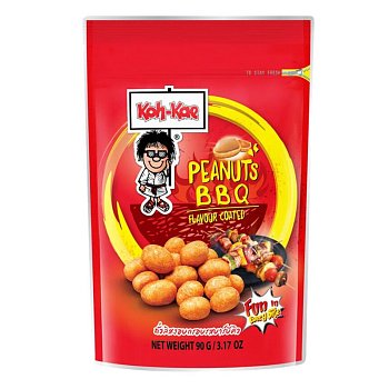 Арахис Koh-Kae обжаренный со вкусом сычуаньского пряного соуса барбекю 90г