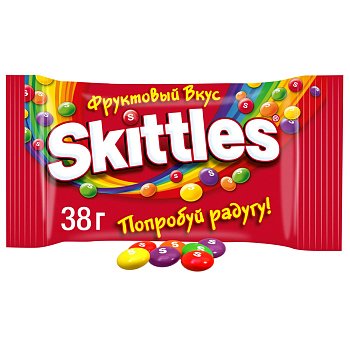 Драже Skittles фрукты 38г
