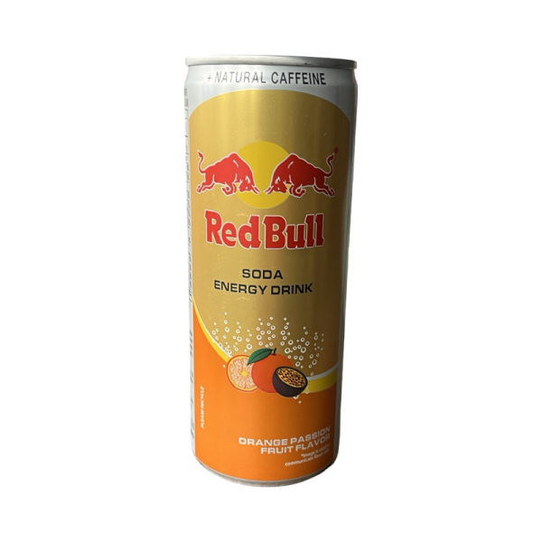 Napitok energeticheskiy RED BULL Energy Sparkling vkus apelsin i marakuyya 250ml
