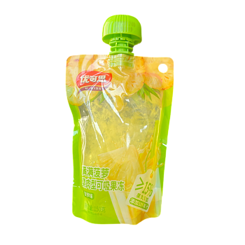 Желе питьевое U.Kiss со вкусом ананаса 150г