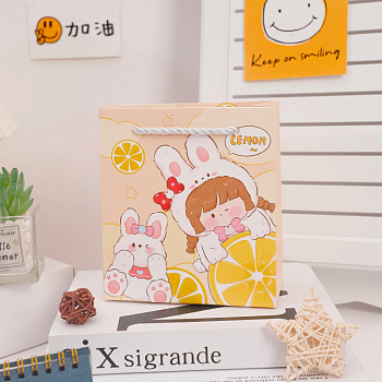 Пакет подарочный Yokee Lemon 15*14см