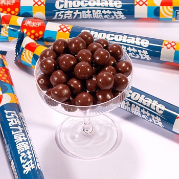 Шоколаднае шарики Man Yang Yang с хрустящей сердцевиной 23г