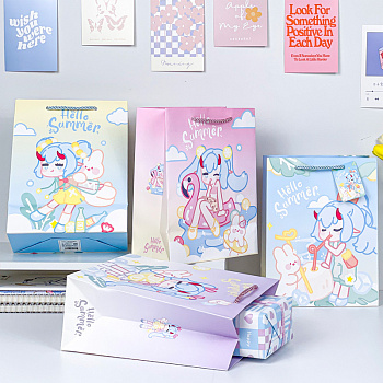 Пакет подарочный Yokee Summer 24*18см